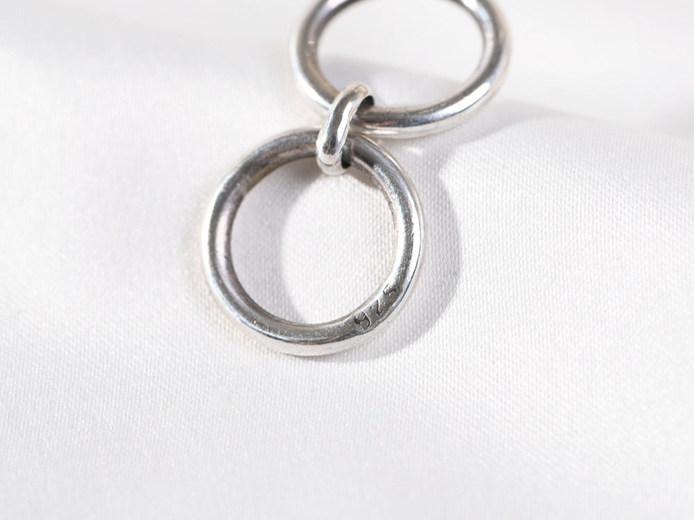 S925 Silver Jewelry Bracelet Vintage Distressed Inlaid with Egg White Agate Moonstone Fashion Women's Bracelet