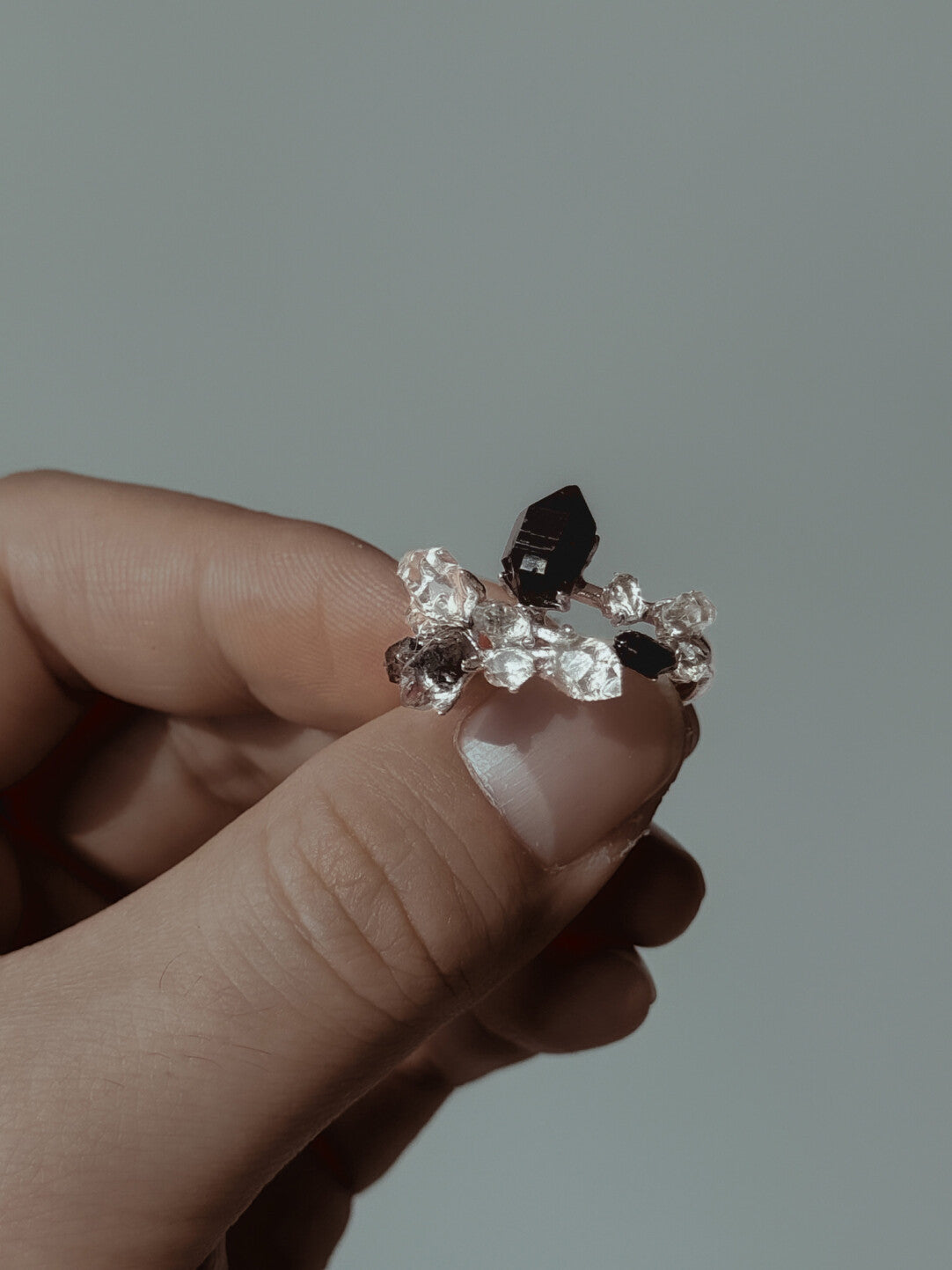 Laurel Natural Shining Original Design Handmade Ring · S925