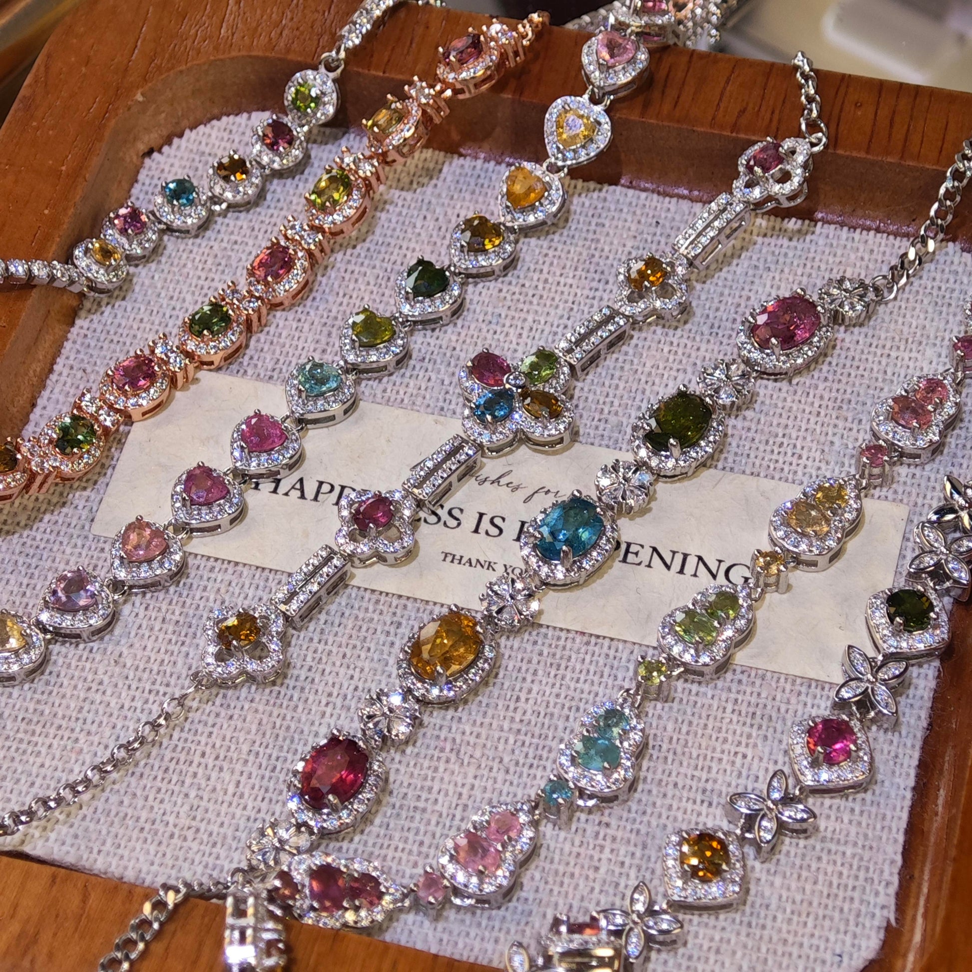 Hot-selling Zodiac Bracelets with Birthstones & Lucky Natural Stones