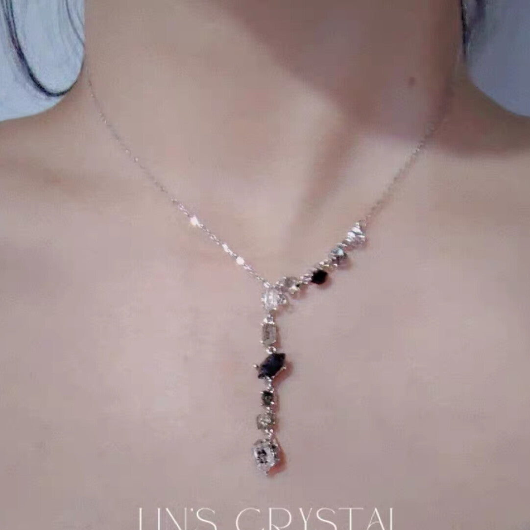 Original Handmade Necklace by Falling Star Shining Spirit - Niche Personality · 925 Sterling Silver Necklace