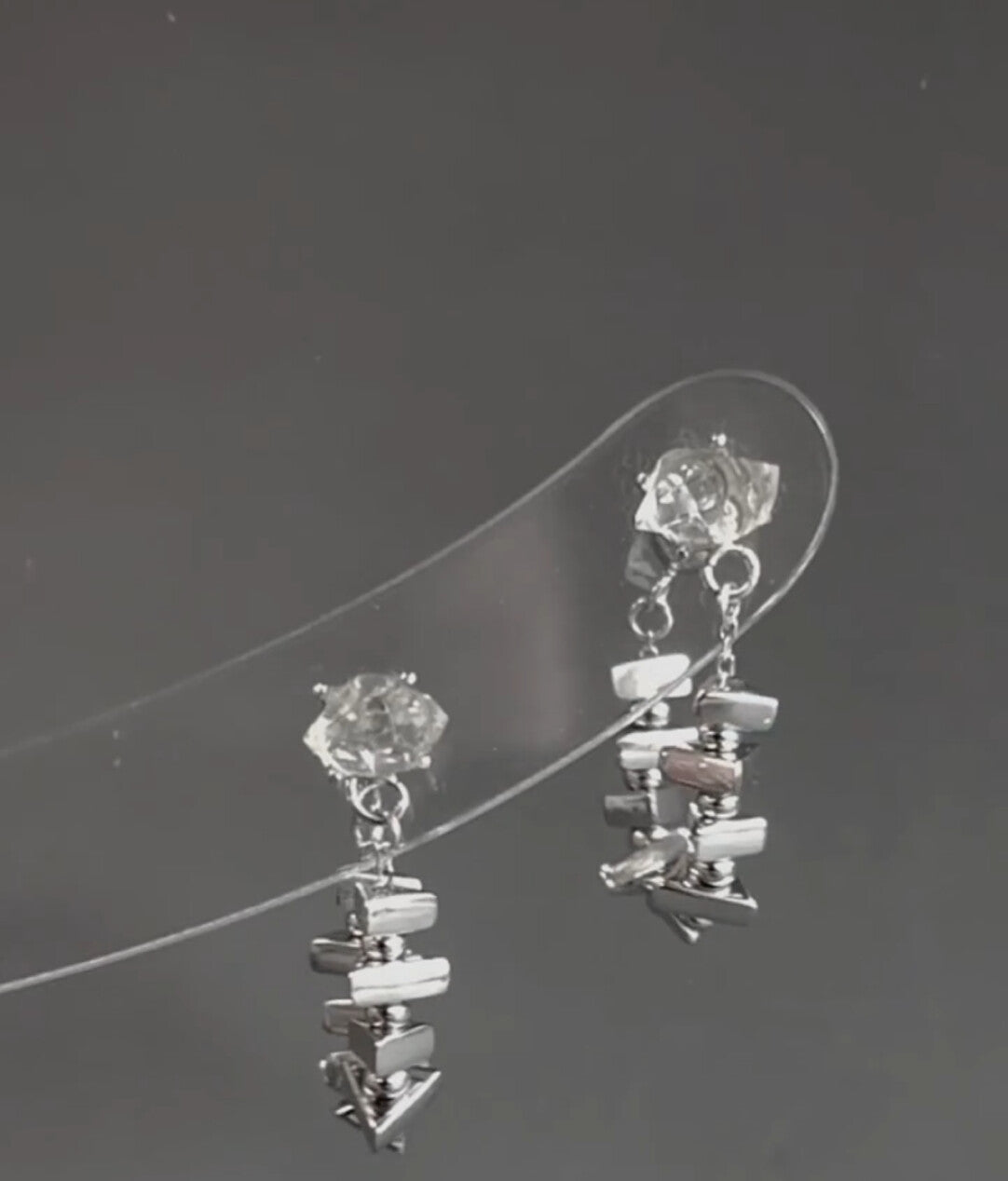 Silver Mine Shining Original Earrings