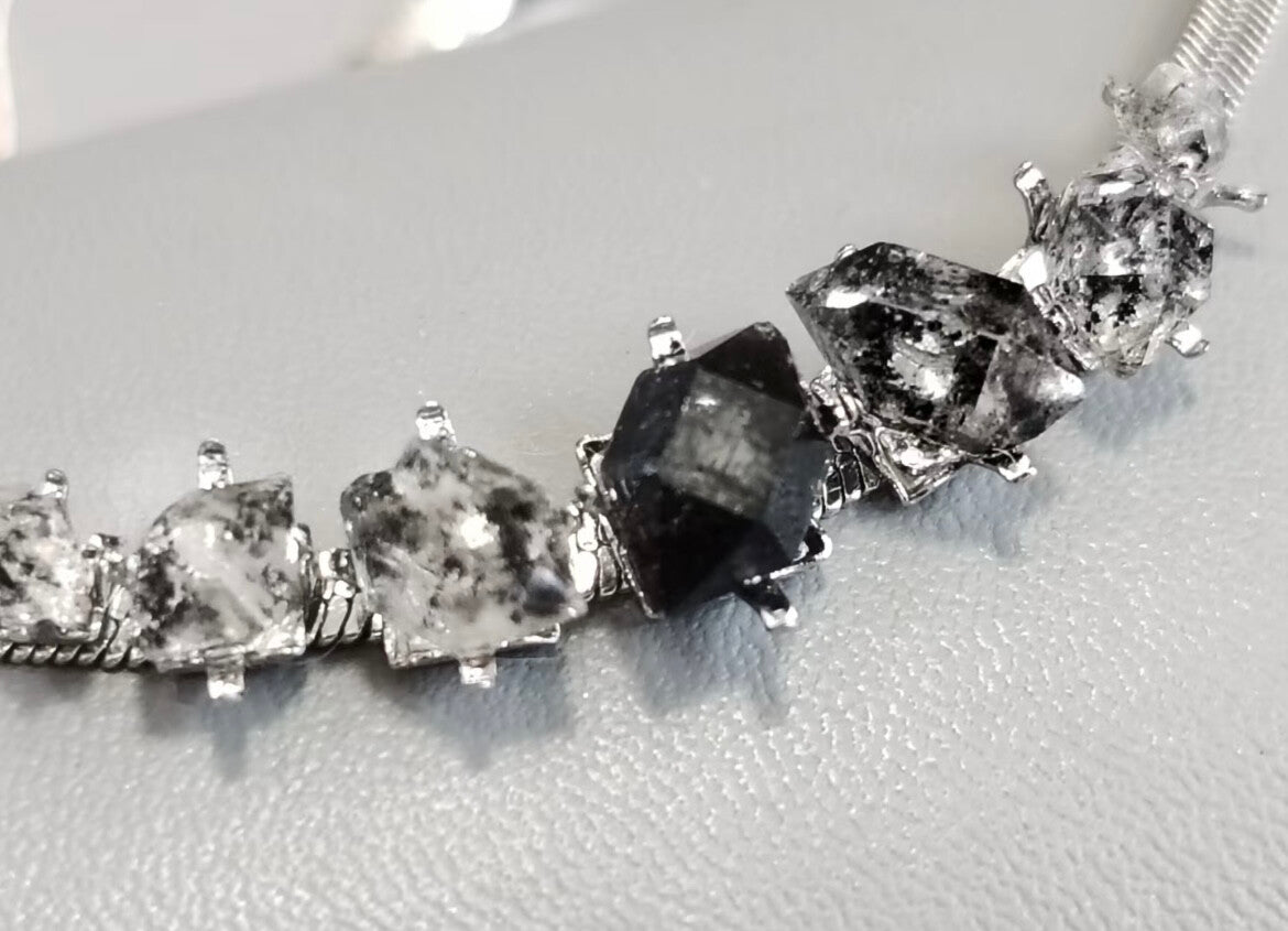 Shining Original Handmade Bracelet/Choker Dual-use · Blooming Flower Bracelet Titanium Steel Bracelet