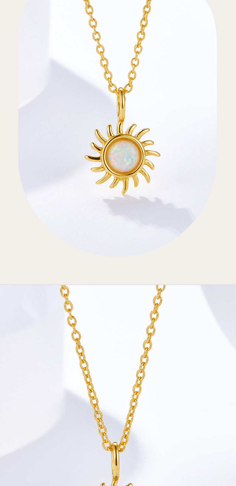 New Full Body S925 Silver Solar System Wind Wheel Opal Turquoise Pendant Necklace