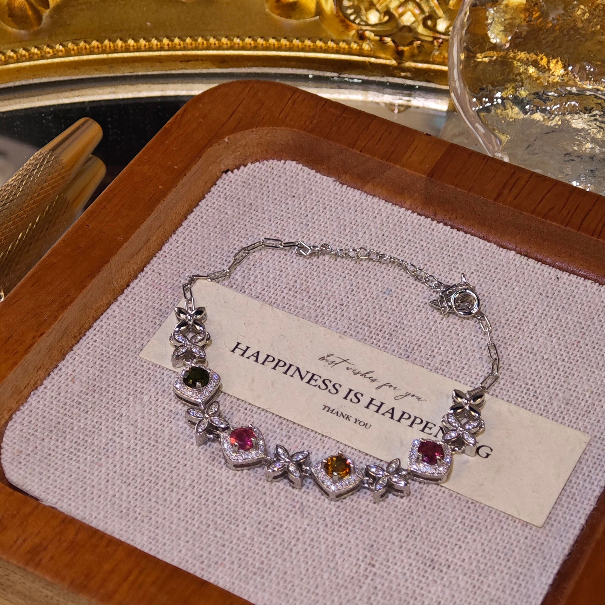 Hot-selling Zodiac Bracelets with Birthstones & Lucky Natural Stones