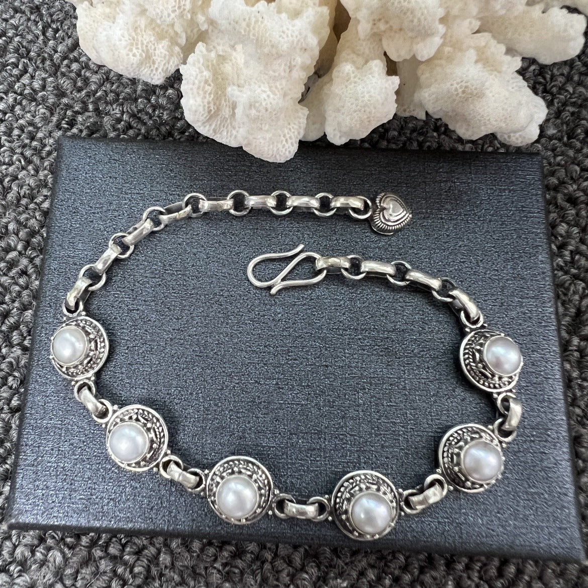 Nepal Handmade 925 Inlaid Yellow Crystal Ruby Amethyst Opal Stone Vintage Bracelet