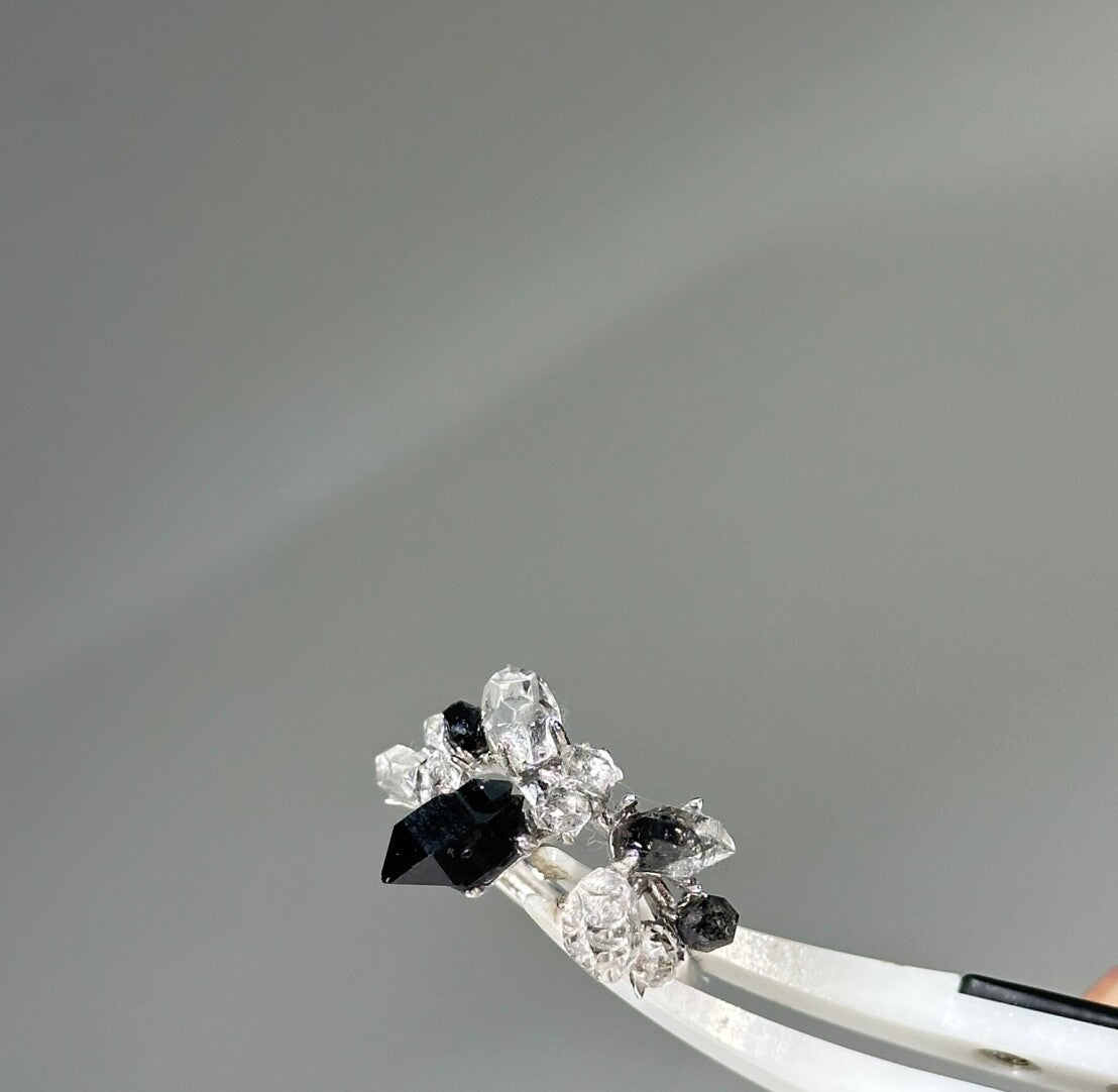 Laurel Natural Shining Original Design Handmade Ring · S925