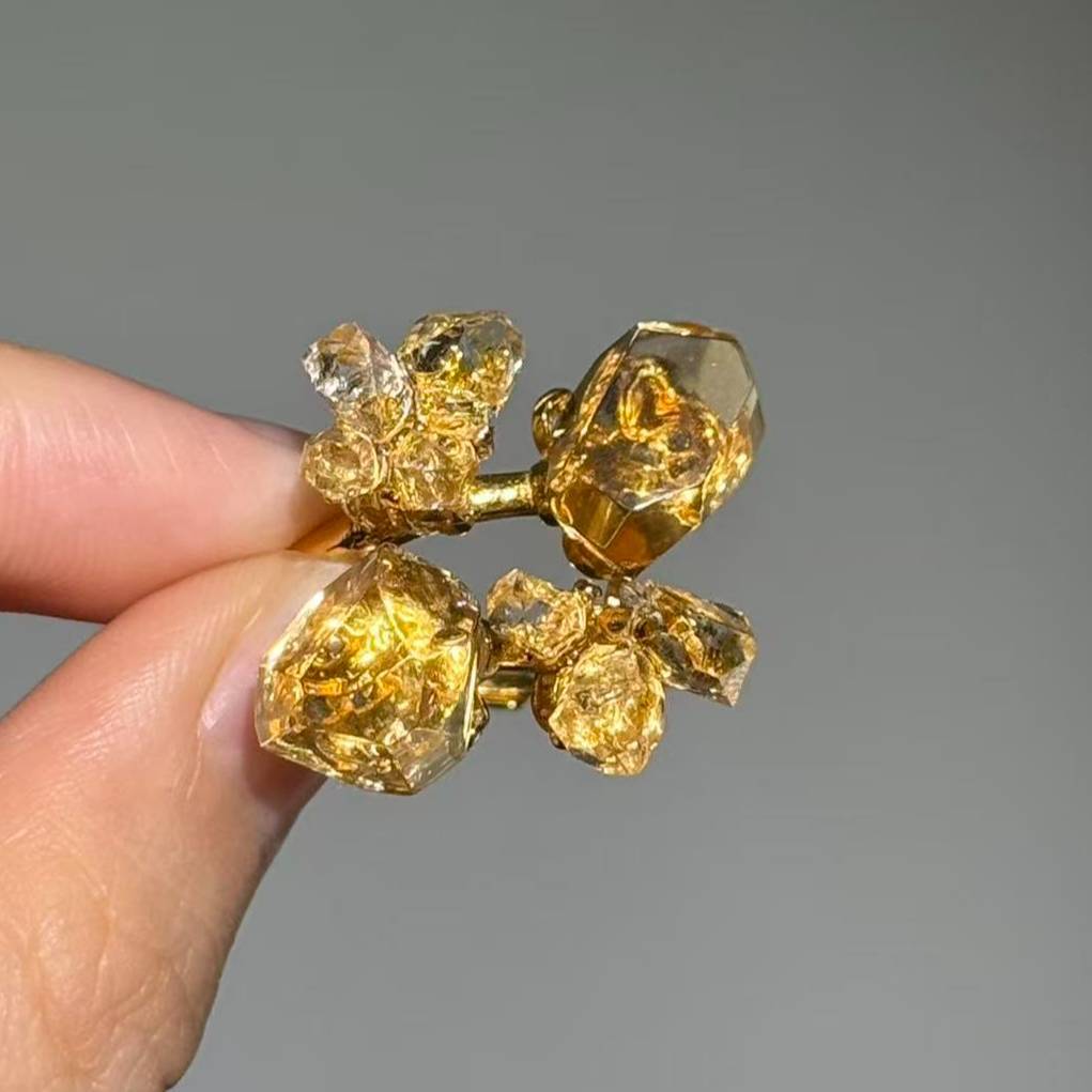 Painter Series Large Blossom Original Design Handmade Ring · Pure White Blossom