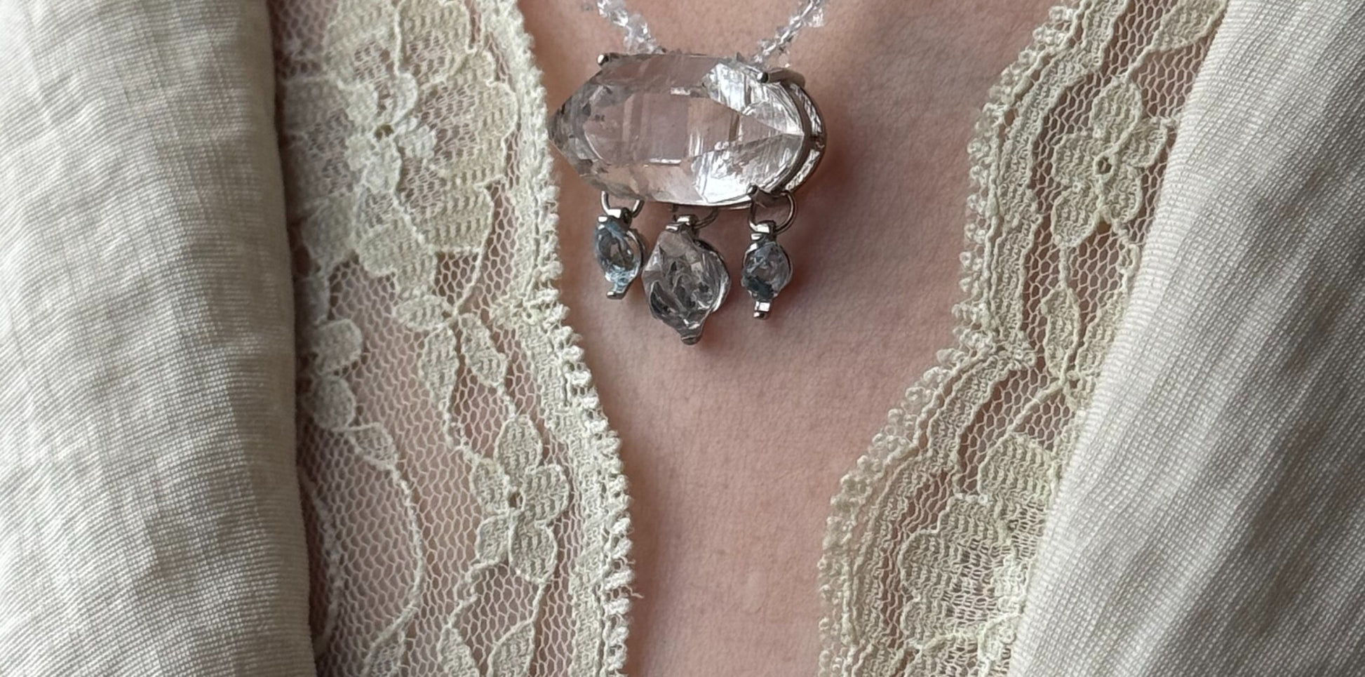 Little Cloud Shining Handmade Original Design Necklace · Little Cloud Necklace