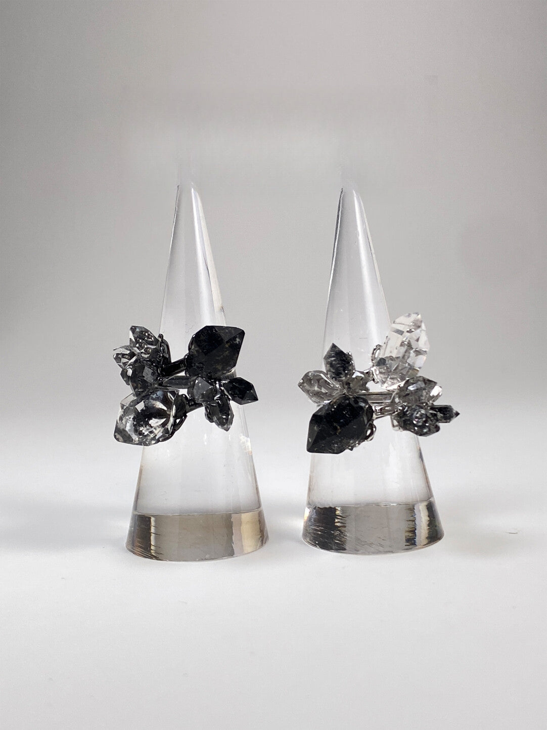 Painter Series Large Blossom Original Design Handmade Ring · Pure White Blossom