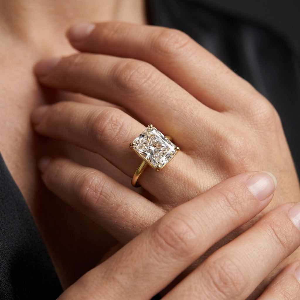 Facet Frame Ring