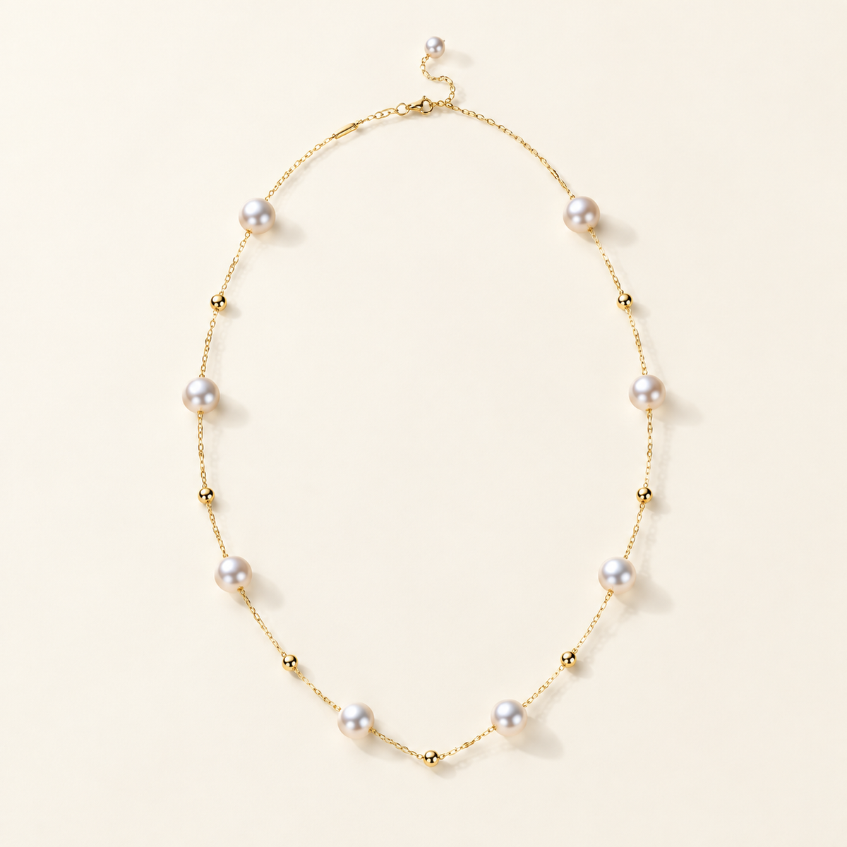 Pearl Interval Necklace