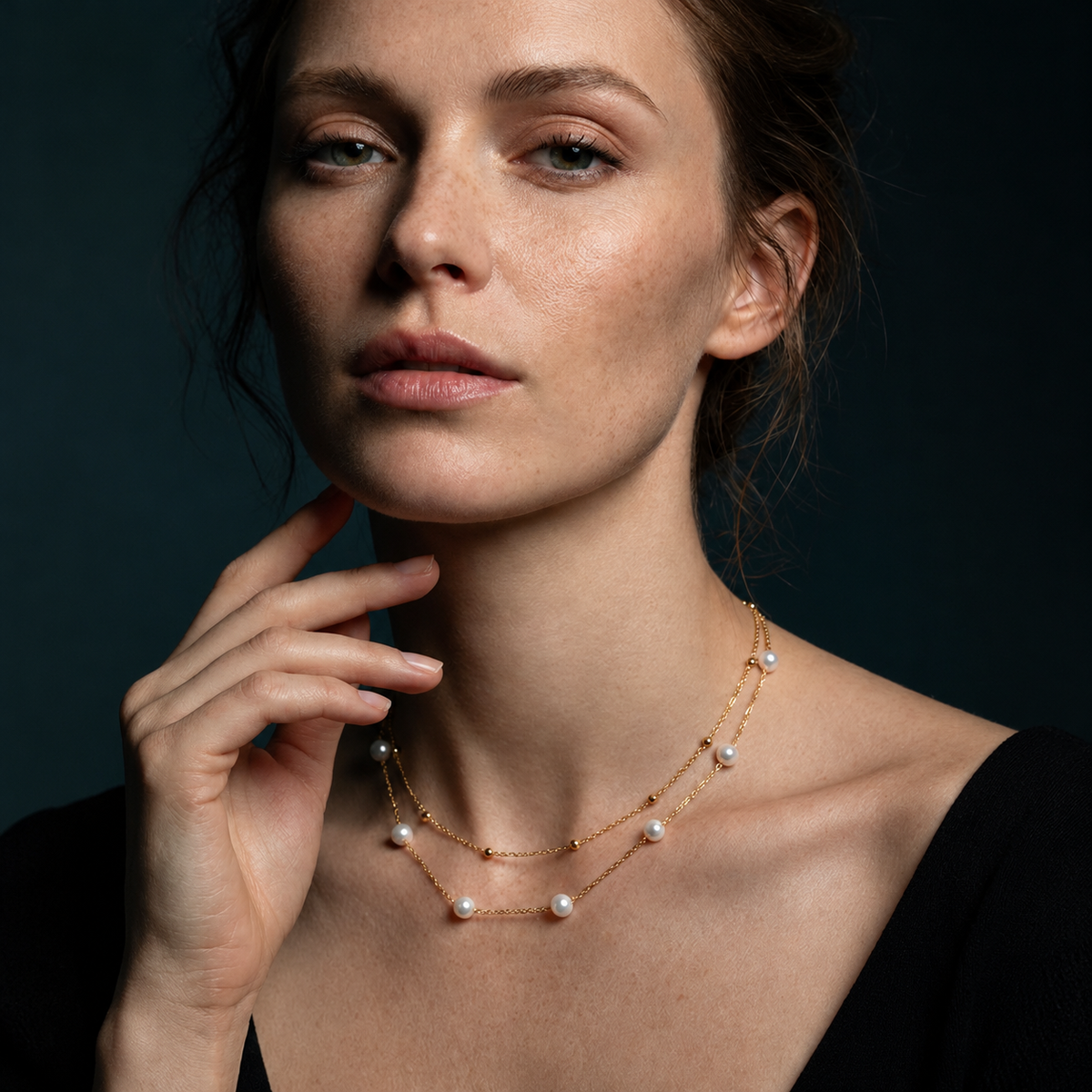 Luma Pearlline Necklace