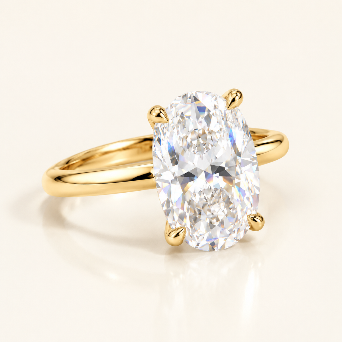 Petalpoint Oval Ring