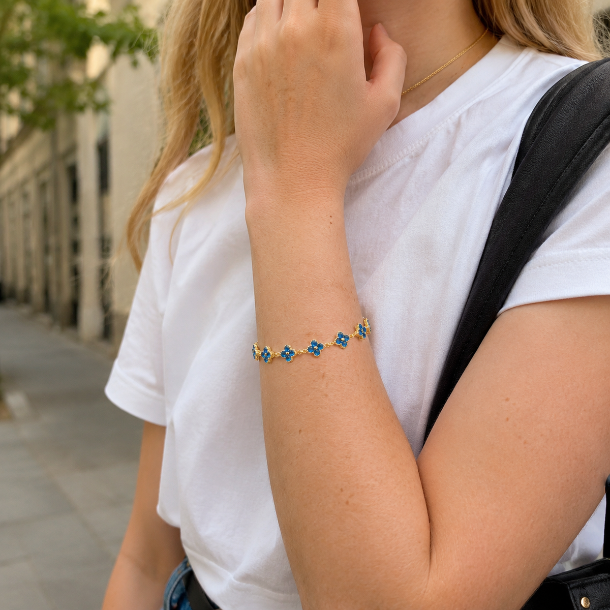 Cloverlink Bloom Bracelet