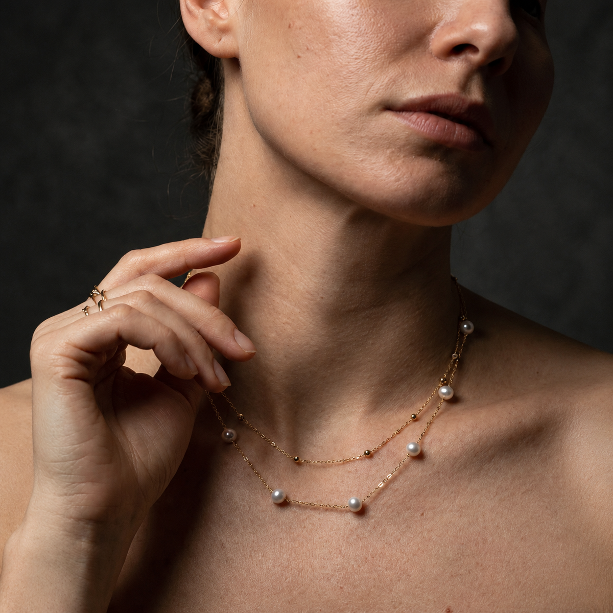 Luma Pearlline Necklace