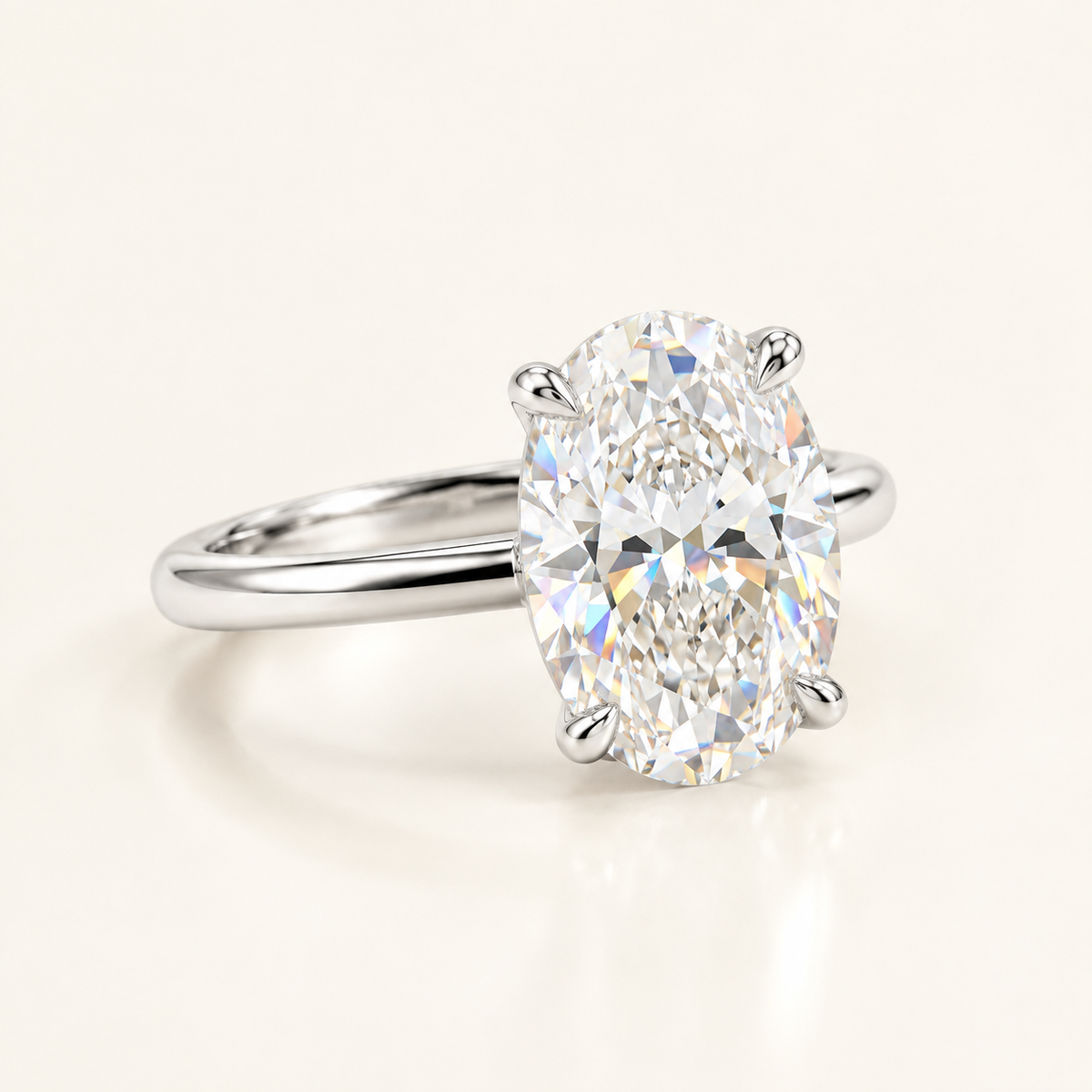 Petalpoint Oval Ring