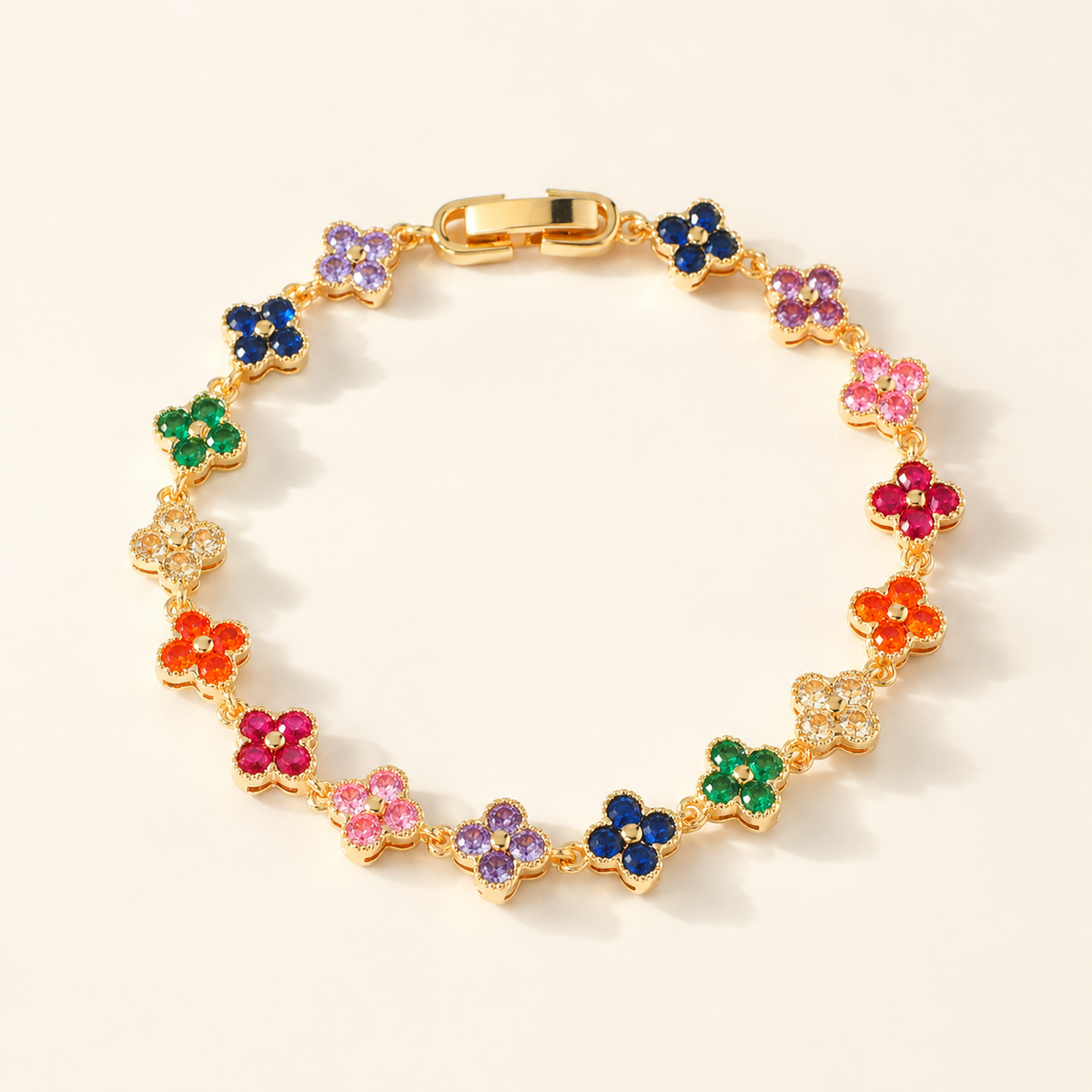 Cloverlink Bloom Bracelet