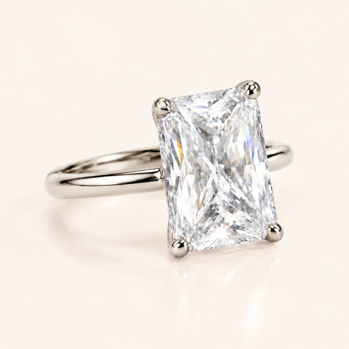 Facet Frame Ring