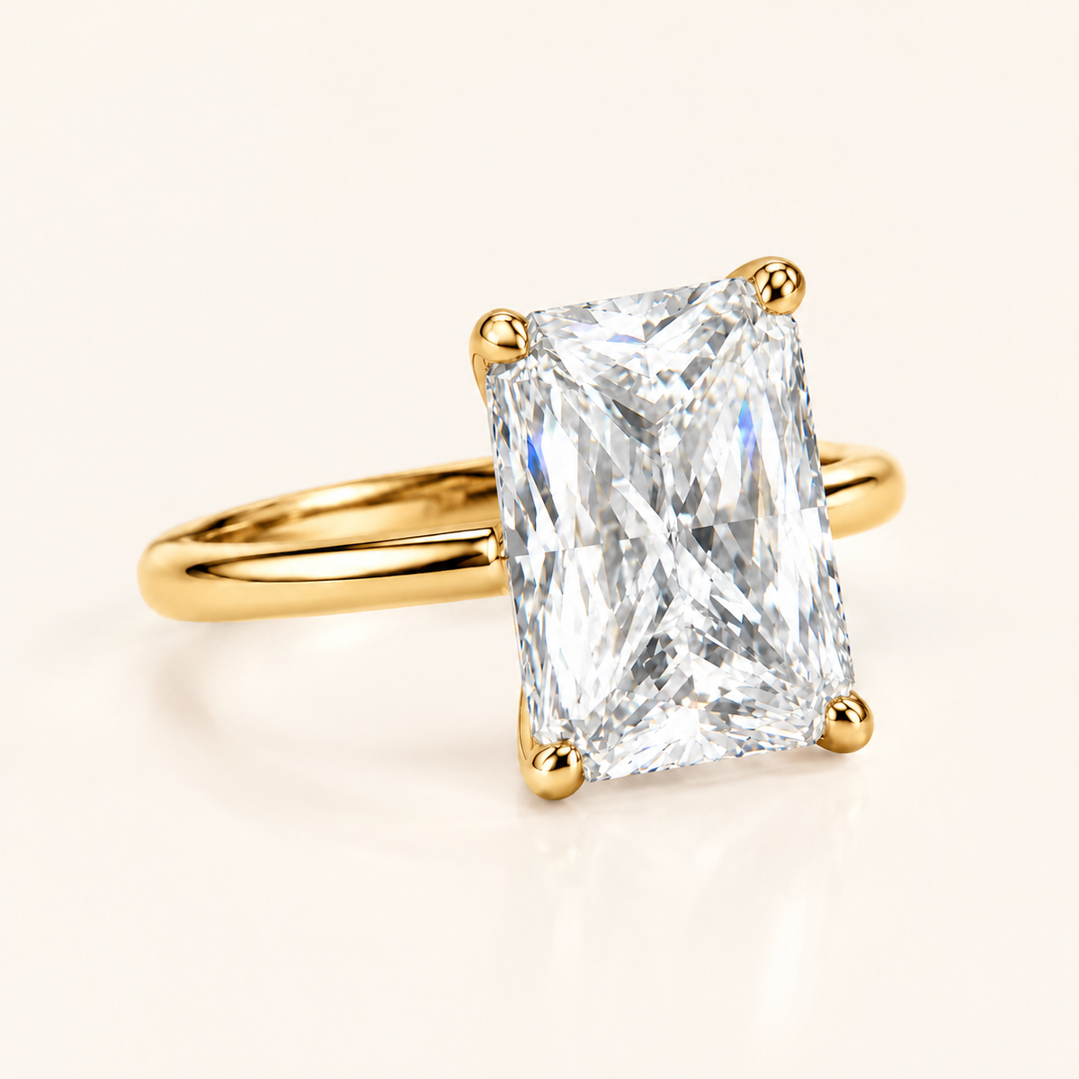 Facet Frame Ring