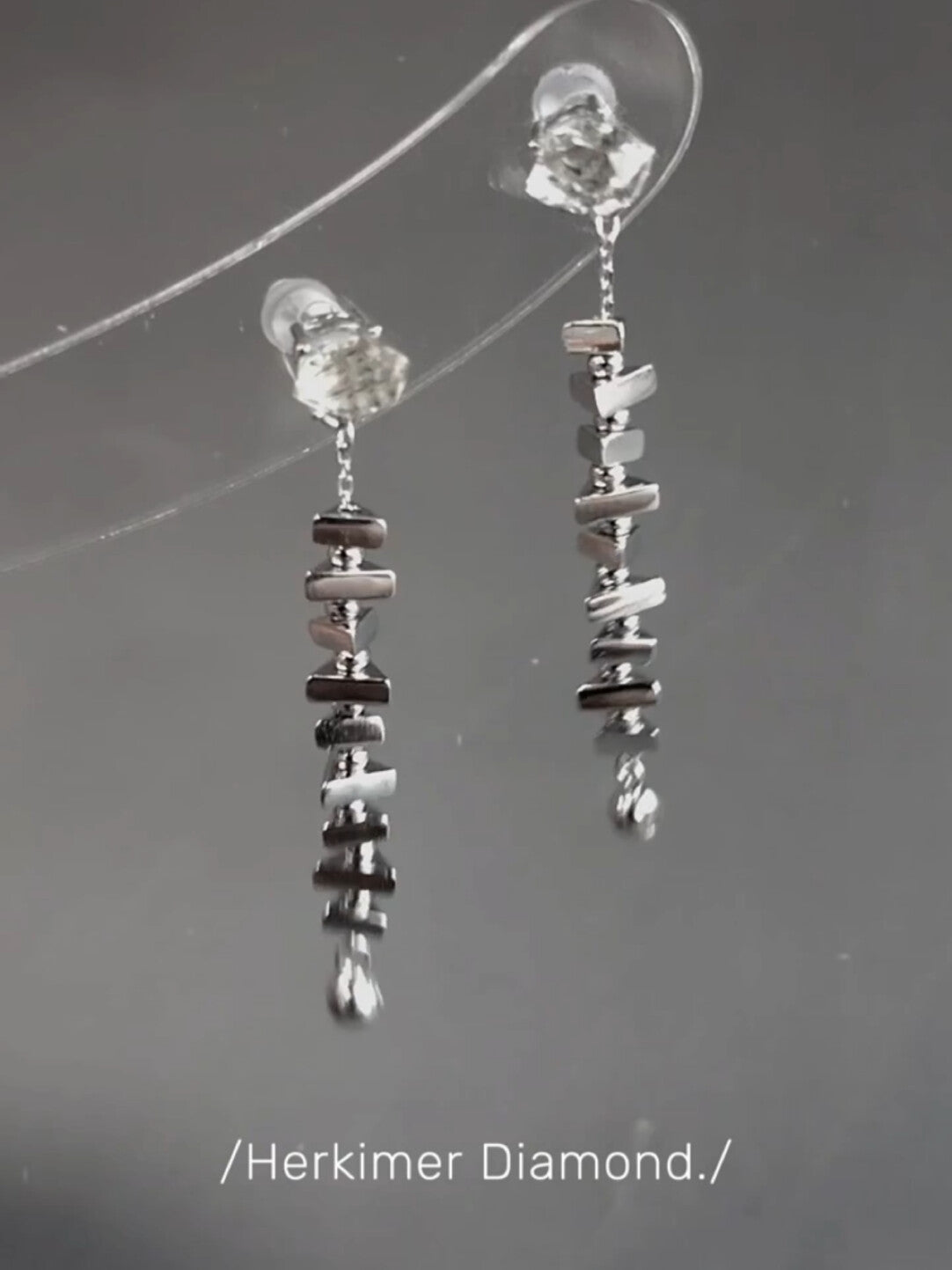 Silver Mine Shining Original Earrings