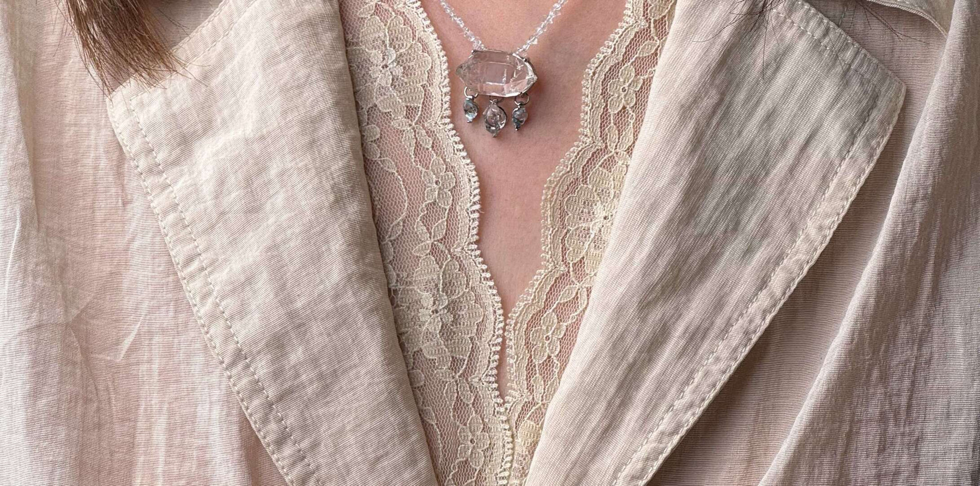 Little Cloud Shining Handmade Original Design Necklace · Little Cloud Necklace